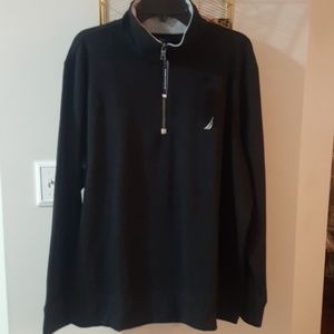 Mens nautica zip up sweater